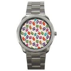 Macaron Macaroon Stylized Macaron Sport Metal Watch by Sapixe