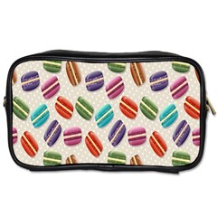 Macaron Macaroon Stylized Macaron Toiletries Bags by Sapixe