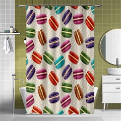 Macaron Macaroon Stylized Macaron Shower Curtain 48  X 72  (small)  by Sapixe