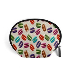 Macaron Macaroon Stylized Macaron Accessory Pouches (small)  by Sapixe