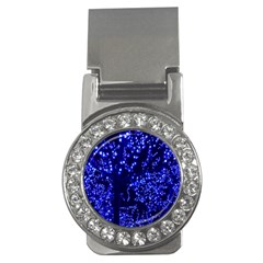 Lights Blue Tree Night Glow Money Clips (cz)  by Sapixe