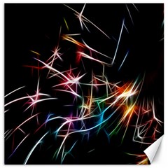 Lights Star Sky Graphic Night Canvas 12  X 12   by Sapixe