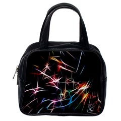 Lights Star Sky Graphic Night Classic Handbags (one Side) by Sapixe