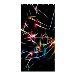 Lights Star Sky Graphic Night Shower Curtain 36  X 72  (stall)  by Sapixe