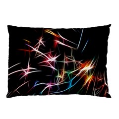 Lights Star Sky Graphic Night Pillow Case (two Sides) by Sapixe