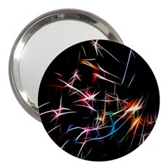 Lights Star Sky Graphic Night 3  Handbag Mirrors by Sapixe