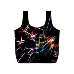 Lights Star Sky Graphic Night Full Print Recycle Bags (s)  by Sapixe