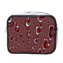 Mandelbrot Fractal Mathematics Art Mini Toiletries Bags by Sapixe