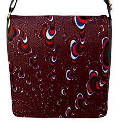 Mandelbrot Fractal Mathematics Art Flap Messenger Bag (s) by Sapixe