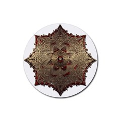 Jewelry Jewel Gem Gemstone Shine Rubber Coaster (round)  by Sapixe