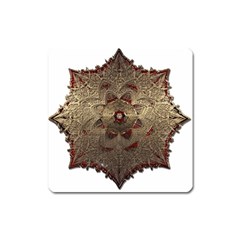 Jewelry Jewel Gem Gemstone Shine Square Magnet by Sapixe