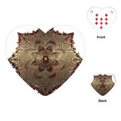 Jewelry Jewel Gem Gemstone Shine Playing Cards (heart) 