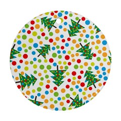 Pattern Circle Multi Color Ornament (round) by Sapixe