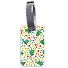 Pattern Circle Multi Color Luggage Tags (two Sides) by Sapixe