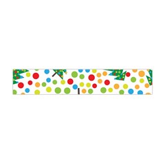 Pattern Circle Multi Color Flano Scarf (mini) by Sapixe