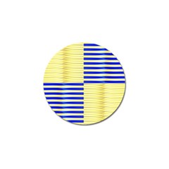 Metallic Gold Texture Golf Ball Marker by Sapixe