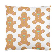 Pattern Christmas Biscuits Pastries Standard Cushion Case (two Sides) by Sapixe