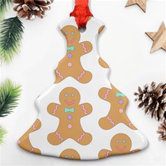 Pattern Christmas Biscuits Pastries Ornament (christmas Tree)  by Sapixe