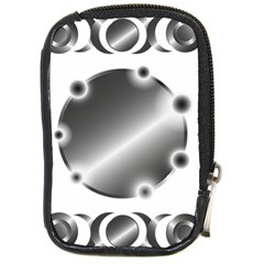 Metal Circle Background Ring Compact Camera Cases by Sapixe