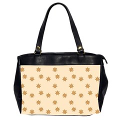 Pattern Gingerbread Star Office Handbags (2 Sides)  by Sapixe