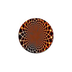 Pattern Texture Star Rings Golf Ball Marker (4 Pack) by Sapixe