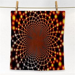 Pattern Texture Star Rings Face Towel by Sapixe