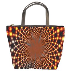 Pattern Texture Star Rings Bucket Bags by Sapixe