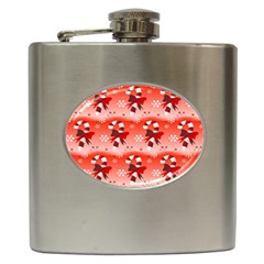 Seamless Repeat Repeating Pattern Hip Flask (6 Oz) by Sapixe