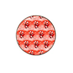 Seamless Repeat Repeating Pattern Hat Clip Ball Marker (4 Pack) by Sapixe