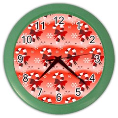 Seamless Repeat Repeating Pattern Color Wall Clocks by Sapixe