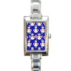 Seamless Repeat Repeating Pattern Rectangle Italian Charm Watch