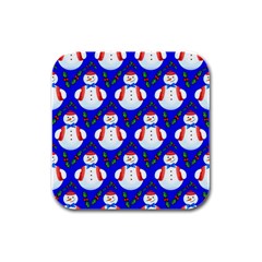 Seamless Repeat Repeating Pattern Rubber Square Coaster (4 Pack)  by Sapixe