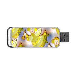 Seamless Repeat Repeating Pattern Portable Usb Flash (one Side) by Sapixe