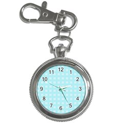 Snowflakes Paper Christmas Paper Key Chain Watches by Sapixe