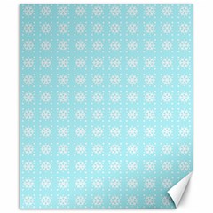 Snowflakes Paper Christmas Paper Canvas 20  X 24   by Sapixe