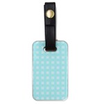 Snowflakes Paper Christmas Paper Luggage Tags (One Side)  Front