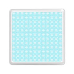 Snowflakes Paper Christmas Paper Memory Card Reader (square)  by Sapixe