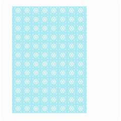 Snowflakes Paper Christmas Paper Large Garden Flag (two Sides) by Sapixe