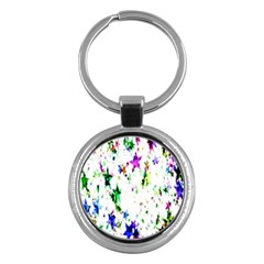 Star Abstract Advent Christmas Key Chains (round)  by Sapixe