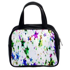 Star Abstract Advent Christmas Classic Handbags (2 Sides) by Sapixe