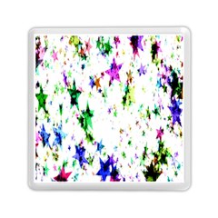 Star Abstract Advent Christmas Memory Card Reader (square)  by Sapixe