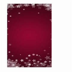 Star Background Christmas Red Large Garden Flag (two Sides) by Sapixe