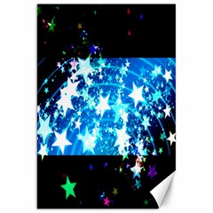 Star Abstract Background Pattern Canvas 20  X 30   by Sapixe