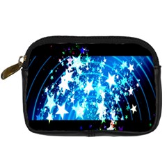 Star Abstract Background Pattern Digital Camera Cases by Sapixe