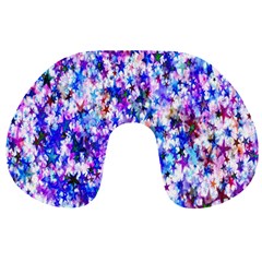 Star Abstract Advent Christmas Travel Neck Pillows by Sapixe