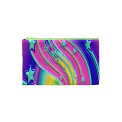 Star Christmas Pattern Texture Cosmetic Bag (xs) by Sapixe