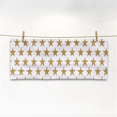 Star Background Gold White Cosmetic Storage Cases by Sapixe