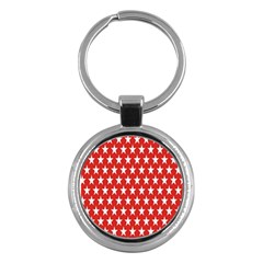 Star Christmas Advent Structure Key Chains (round)  by Sapixe