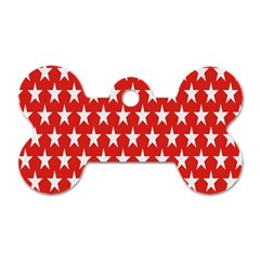 Star Christmas Advent Structure Dog Tag Bone (one Side) by Sapixe