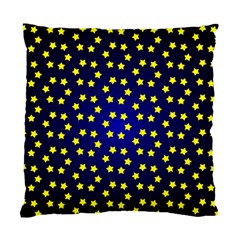 Star Christmas Red Yellow Standard Cushion Case (two Sides) by Sapixe